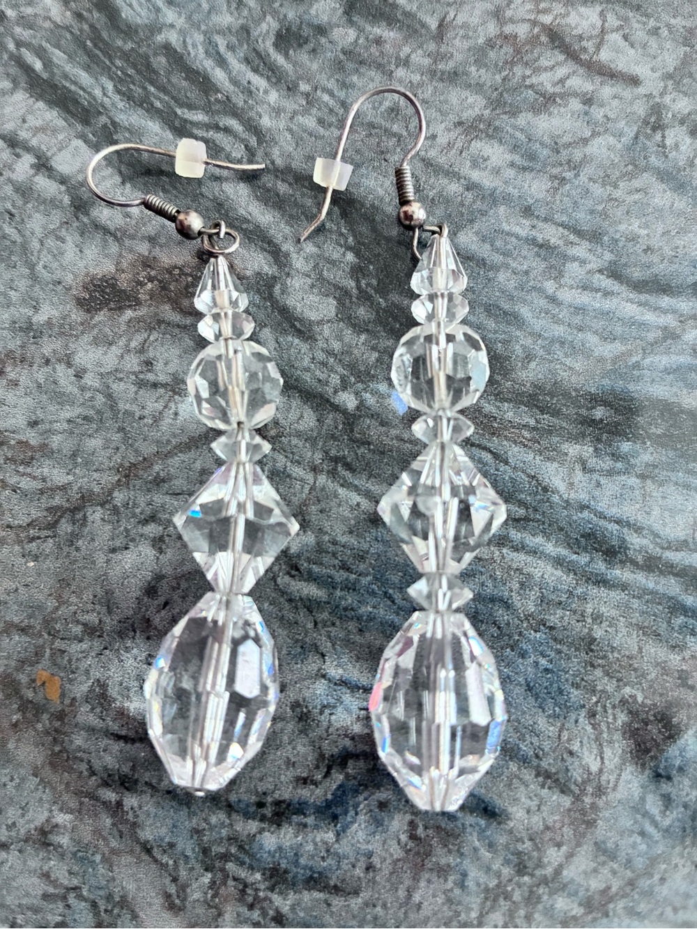 NWOT Crystal Drop Earrings